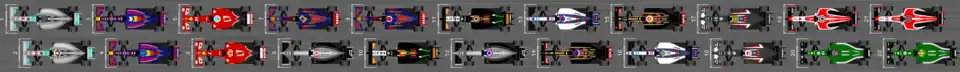 Schéma de la grille de départ du Grand Prix de Monaco 2014