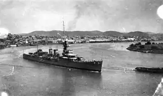 illustration de HMS Dunedin