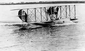 Vue de l'avion.