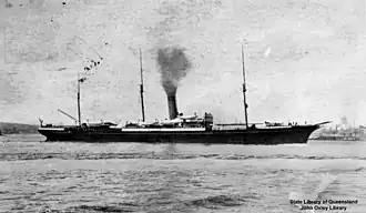 illustration de SS Aorangi (1883)