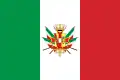 Drapeau du grand-duché de Toscane de 1848.