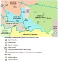 Proposition d'État de Voïvodine au sein des États unis de Grande Autriche en 1906
