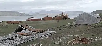 Les vestiges de Port Jeanne d'Arc en 2014