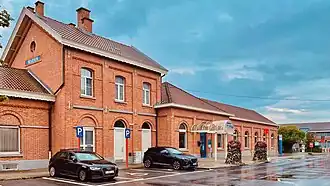 Bâtiment des recettes en 2021.