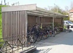 Abri à vélos
