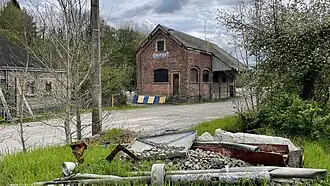 Halle à marchandises.