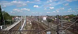 Voies, quais et voies de passage et de service