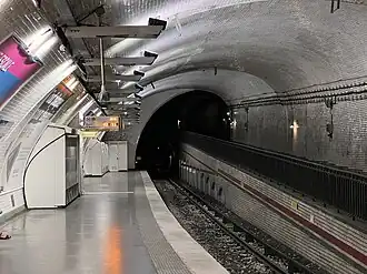 Le profil atypique de la station.