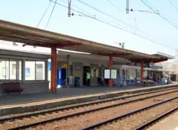 Intérieur de la gare.