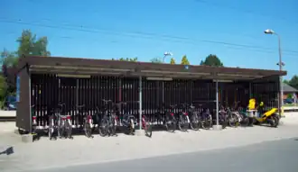 Abri à vélos