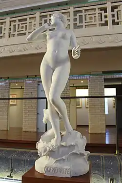 Amphitrite sur un dauphinEugène Déplechin (1893).