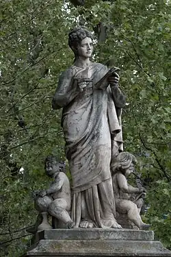 Statue côté nord.