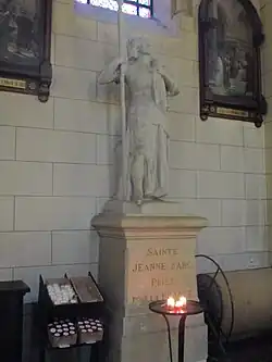 Statue de Jeanne d'Arc.
