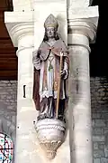 Statue de Saint-Sulpice, Évêque.