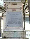 Inscription.