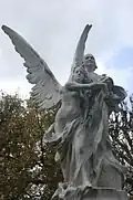 Statue de Leconte de Lisle au Jardin du Luxembourg (Paris) par Denys Puech.