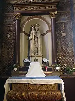 Statue de N.-D. des Aydes.
