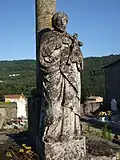 Statue de saint Régis à Monteil.