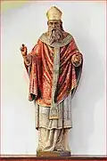 Statue de saint Pierre.