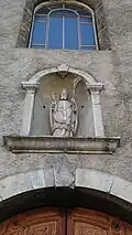 Statue de saint Maxime.
