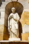 Statue de saint Pierre.