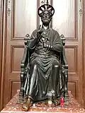 Statue de saint Pierre.