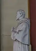 Statue du bienheureux Guillaume de Toulouse.