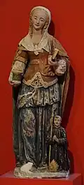 Marie Madeleine et donateur,