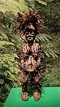 Fétiche Bangoua du Cameroun, prêté et exposé au musée du quai Branly
