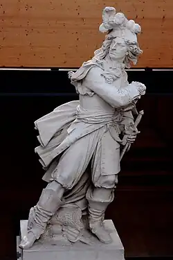 David d'Angers, Le Grand Condé (1817), Angers, galerie David d'Angers.