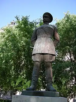 Statue de Miklós Ligeti représentant le général américain Harry Hill Bandholtz