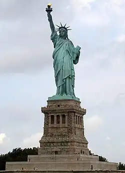 La Liberté éclairant le monde, par Auguste Bartholdi