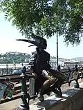 La petite princesse du sculpteur László Marton.