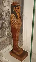 Statuette funéraire égyptienne.