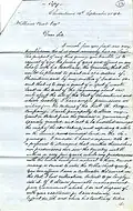 Lettre de Peter McLeod
