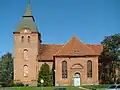 L'église paroissiale luthérienne-évangélique (fin XVIIIe&nbsp;siècle).