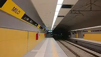 Image illustrative de l’article Milo (métro de Catane)