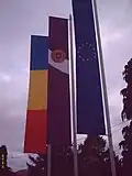 le drapeau de Roman.
