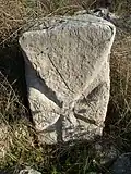 Un autre stećak dans le cimetière du village