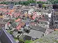 Vue sur le centre de Steenwijk, depuis la Tour Saint-Clément (Sint-Clemenstoren).