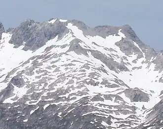 Vue depuis le sud.