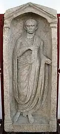 Stèle de Pupius Mentor, Ferrare (Italie).