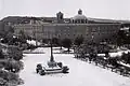 Le couvent de Stella Maris sous la neige en 1934