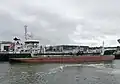 Le Stellamaris à quai à Concarneau.