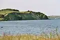 Falaises de Stensigmose, à l’est sur la baie de Sønderborg, 2004
