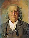 Portrait de Nikolaï Medyntsev, beau-père de l'auteur (1902, galerie de Tver)