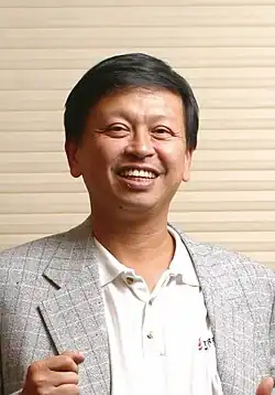 Le cofondateur et ancien PDG de Trend Micro Steve Chang&nbsp;(en).