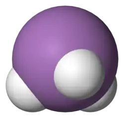 Image illustrative de l’article Hydrure d'antimoine