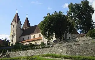 L'église abbatiale.