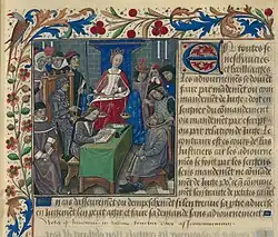 Scène de justice, f.1